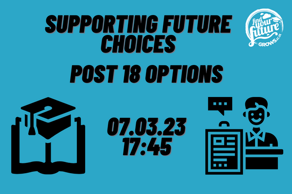 Supporting Future Choices: Post 18 Options 