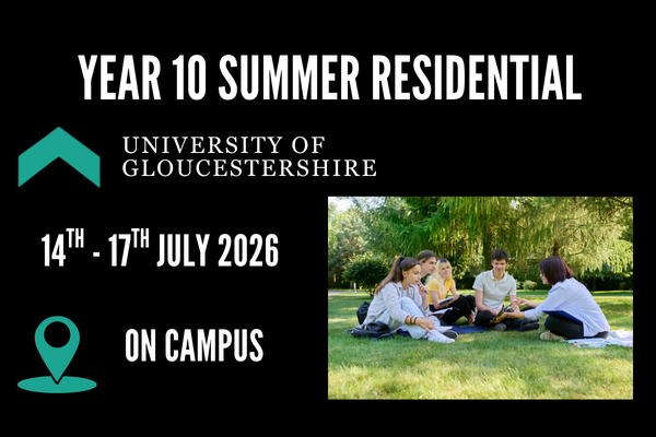 Year 10 Residential 2026 - University of Gloucestershire